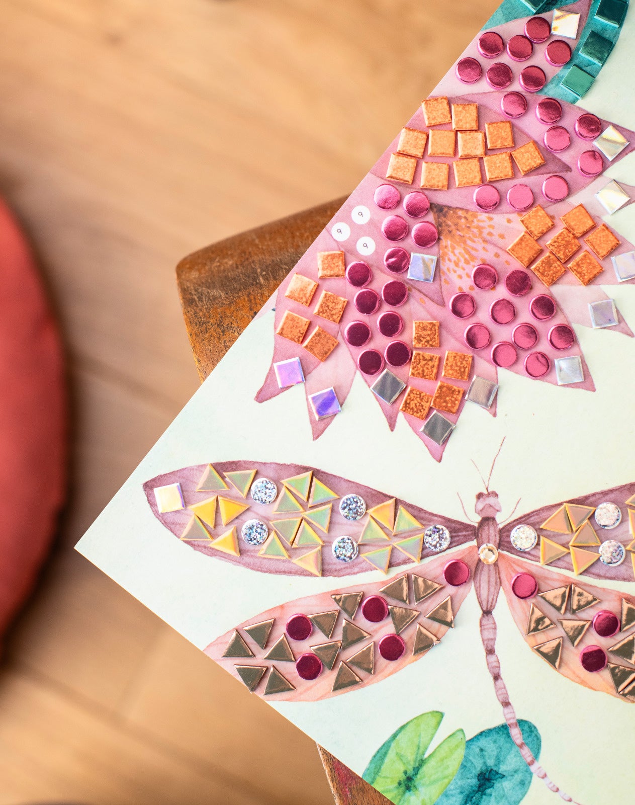 Moulin Roty Mosaic Craft Kit, Les Rosalies