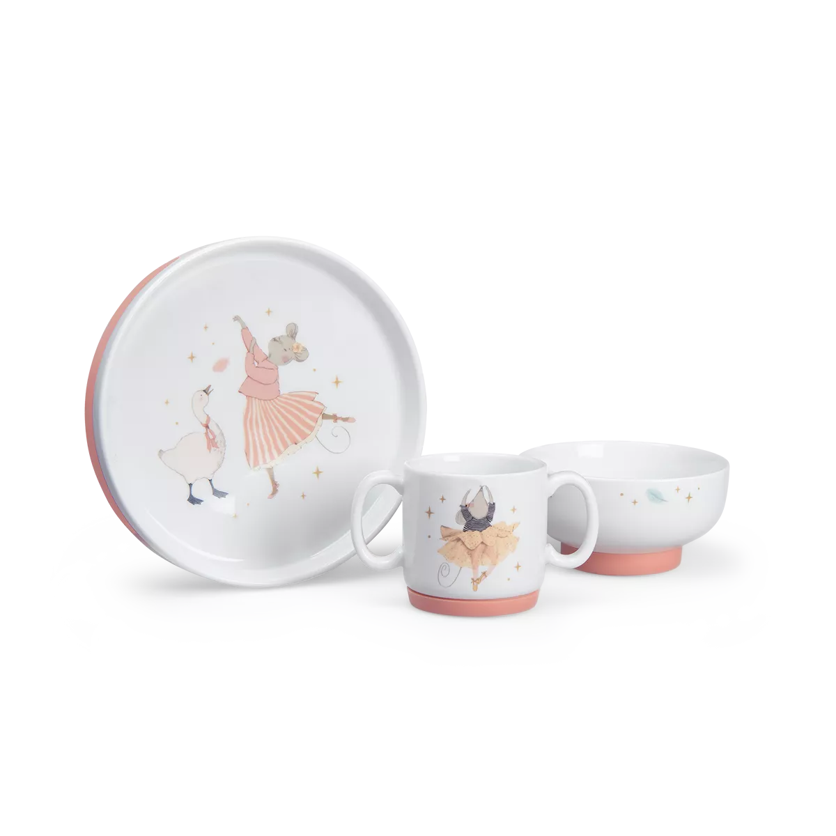 Moulin Roty Porcelain dish set, La Petite Ecole de Danse