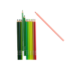 Moulin roty Set of childrens colored pencils in various nature colors on a white background