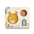 Moulin Roty Silicone Tableware Set, Trois Petits Lapins