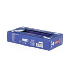 Blue box with white text and graphics on a white background