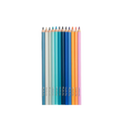 Moulin roty Set of colored pencils in various blue colours for colouring the sky