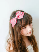 Runaround Retro Alice Band with Large Bow, Capel Pink