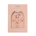 Pink packaging of a ballet-themed hair and jewelry set with 'Rockahula Kids' branding.