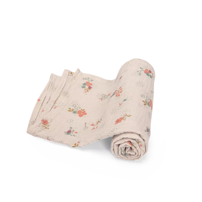 Moulin Roty Set of 3 Muslin Squares, La Petite Ecole de Danse