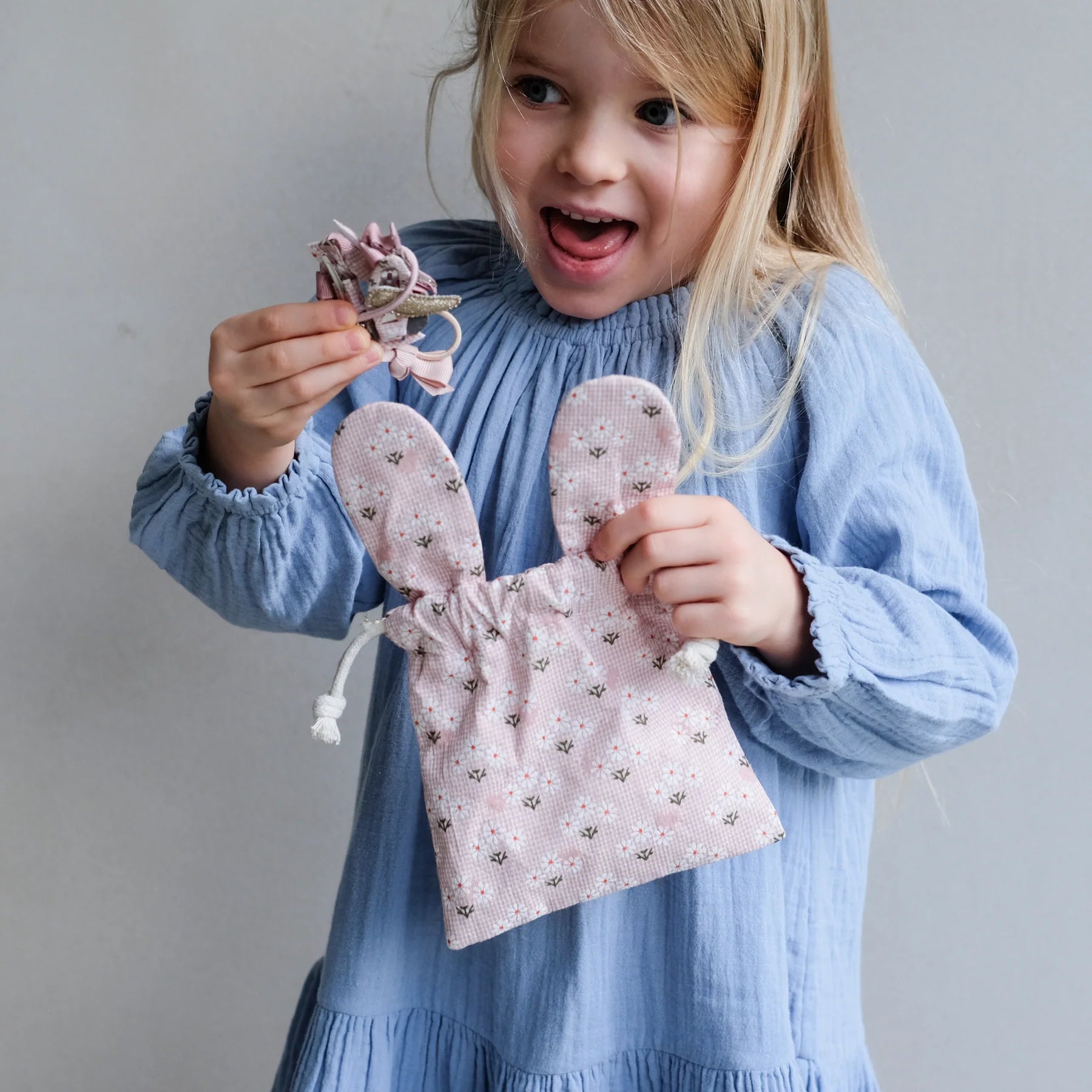 Mimi & Lula Easter pouch - blue Mimi & Lula Easter pouch - blue