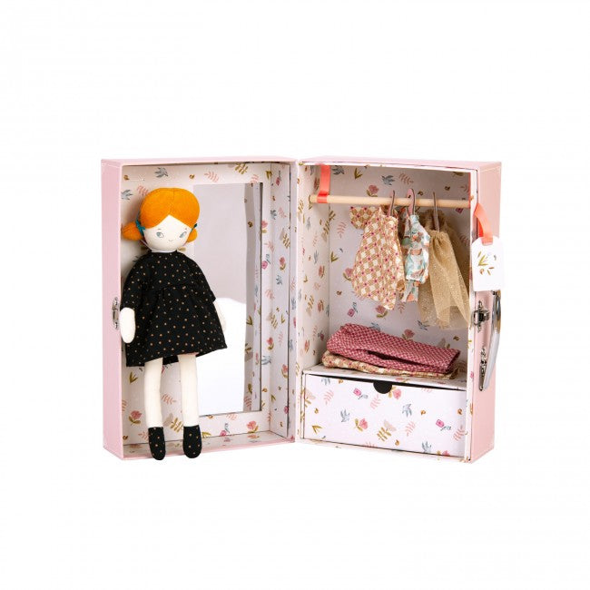 Moulin Roty Les Parisiennes Wardrobe Suitcase