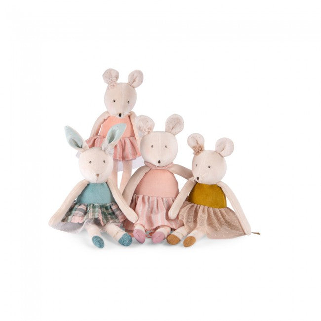 Moulin Roty Golden Ballerina Mouse, La Petite Ecole de Danse