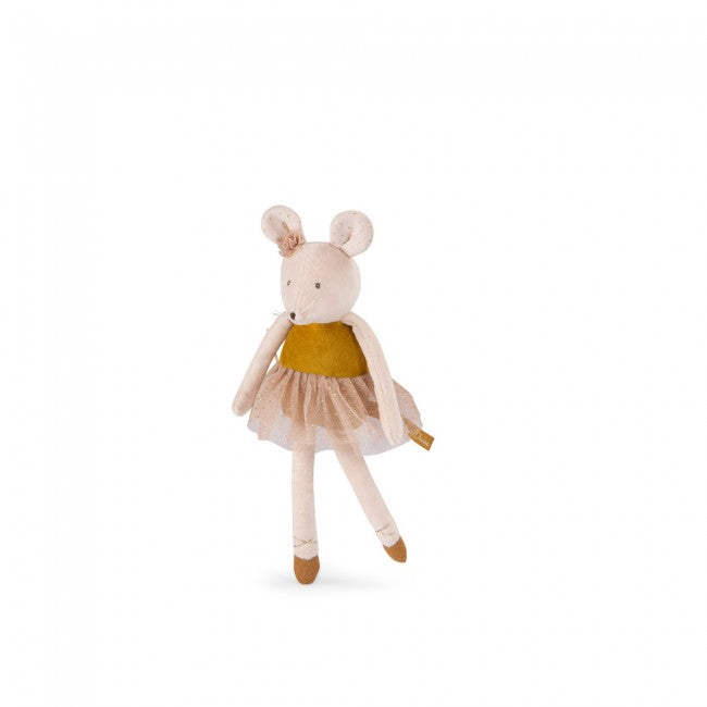 Moulin Roty Golden Ballerina Mouse, La Petite Ecole de Danse