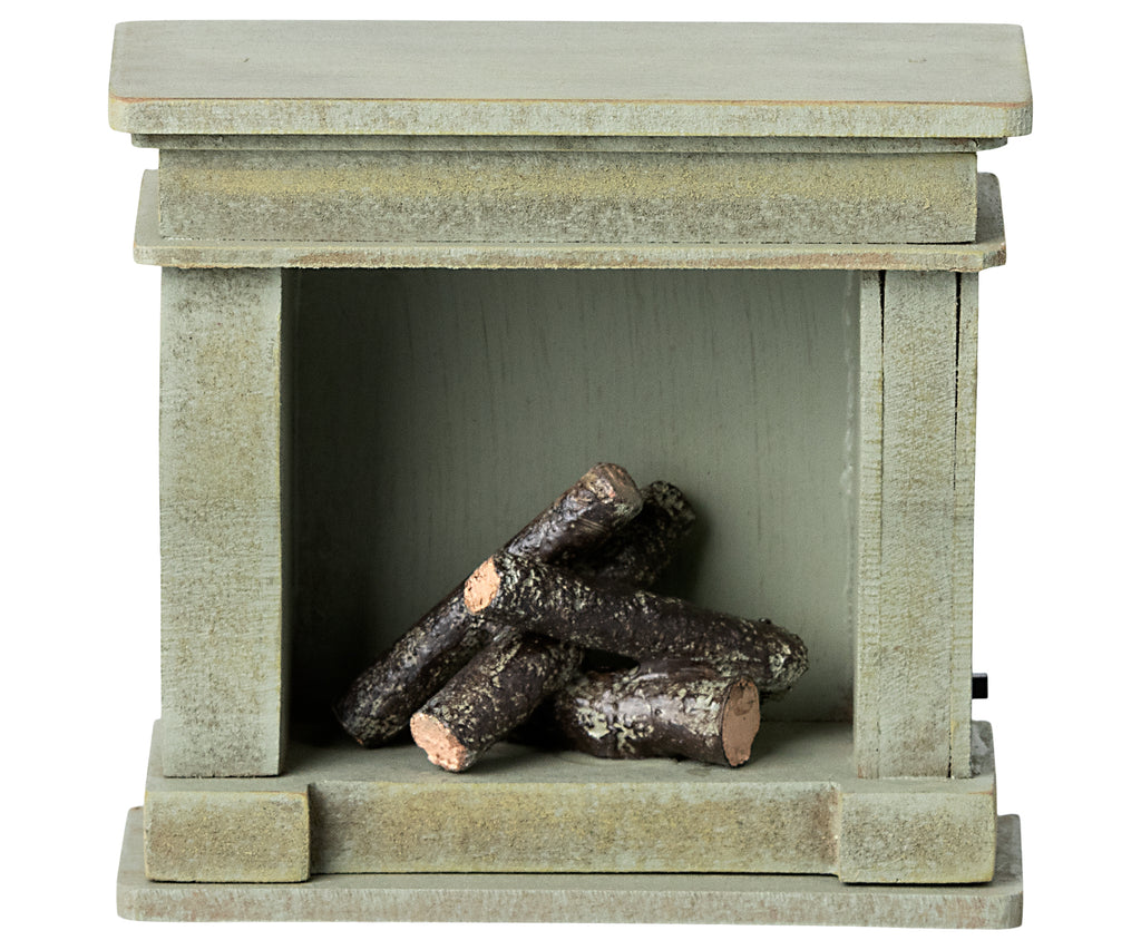Maileg miniature fireplace, large