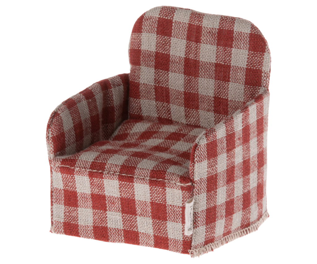 Maileg Chair for Mouse, red