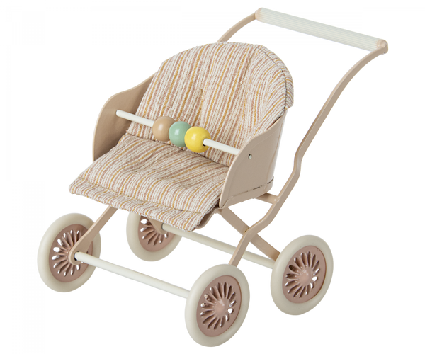Legler grey wicker dolls pram deals