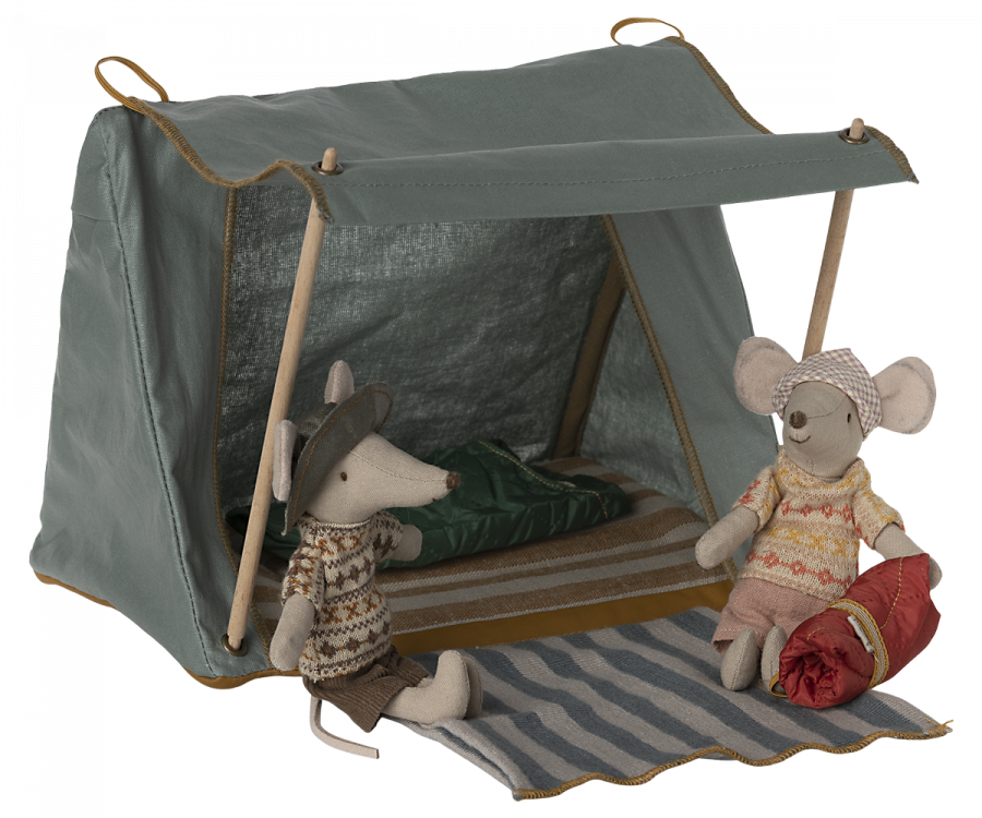 Maileg Happy Camper Tent, Mouse