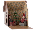 Maileg Gingerbread House, small with pixies 