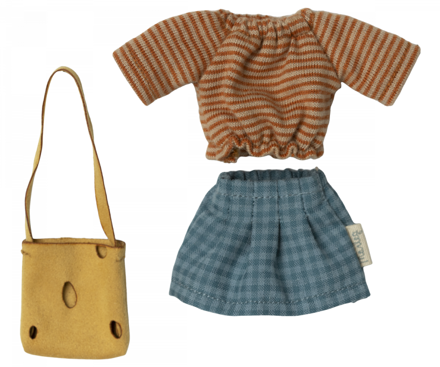 Maileg Clothes and Bag for Mum mouse