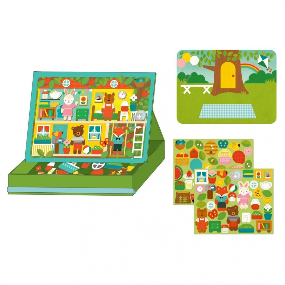 Magnetic Play Scene, Treehouse Party