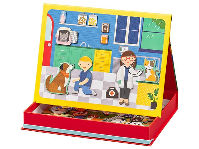 Magnetic Play Scene, Pet Hospital