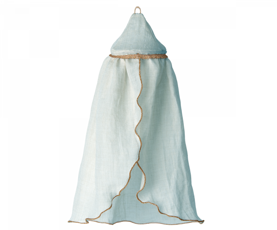 Maileg miniature bed canopy, mint