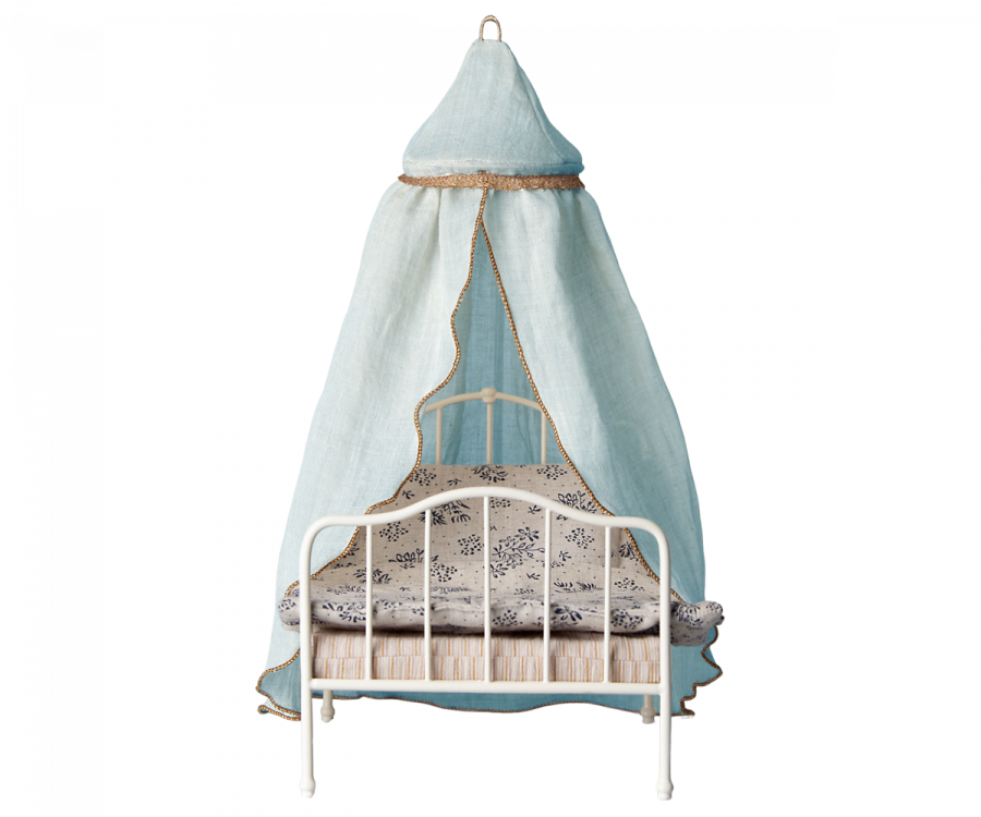 Teal bed online canopy