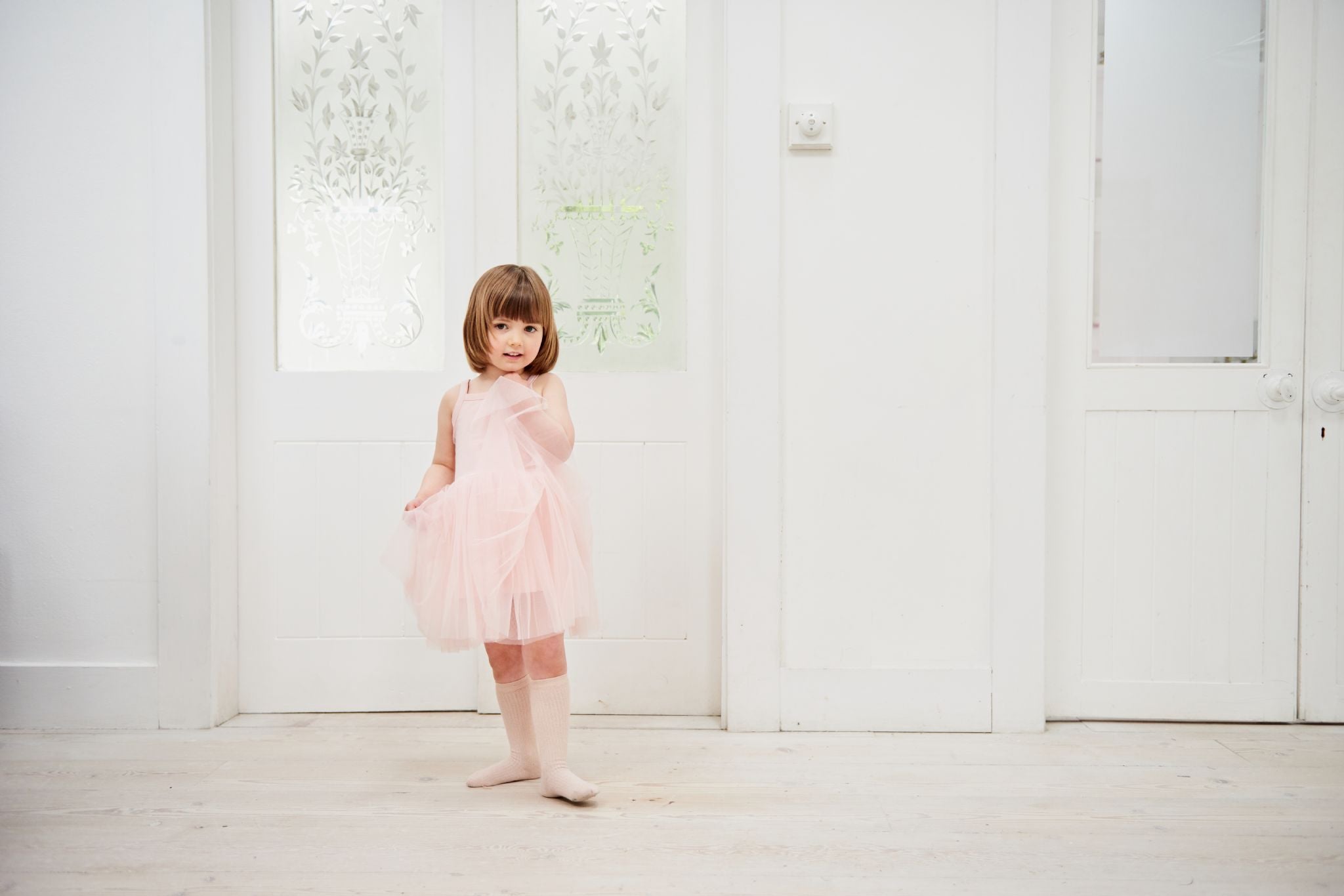 Bob and Blossom Blushing pink dress