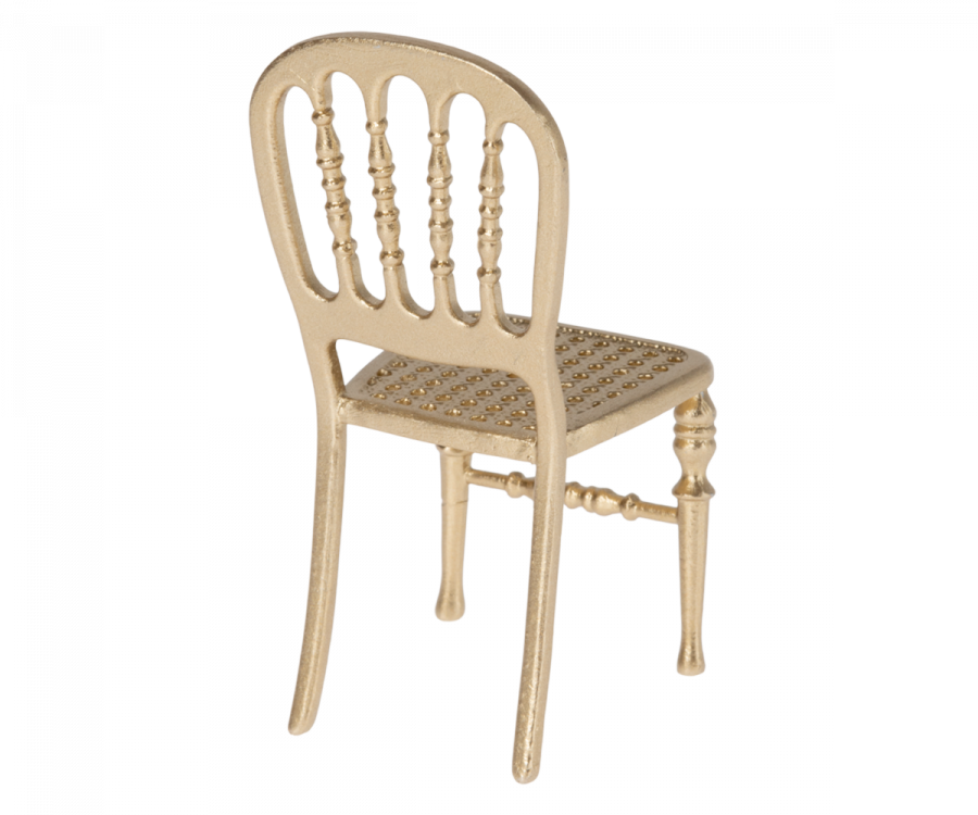 Maileg gold dining chair mouse Yoyo Flo