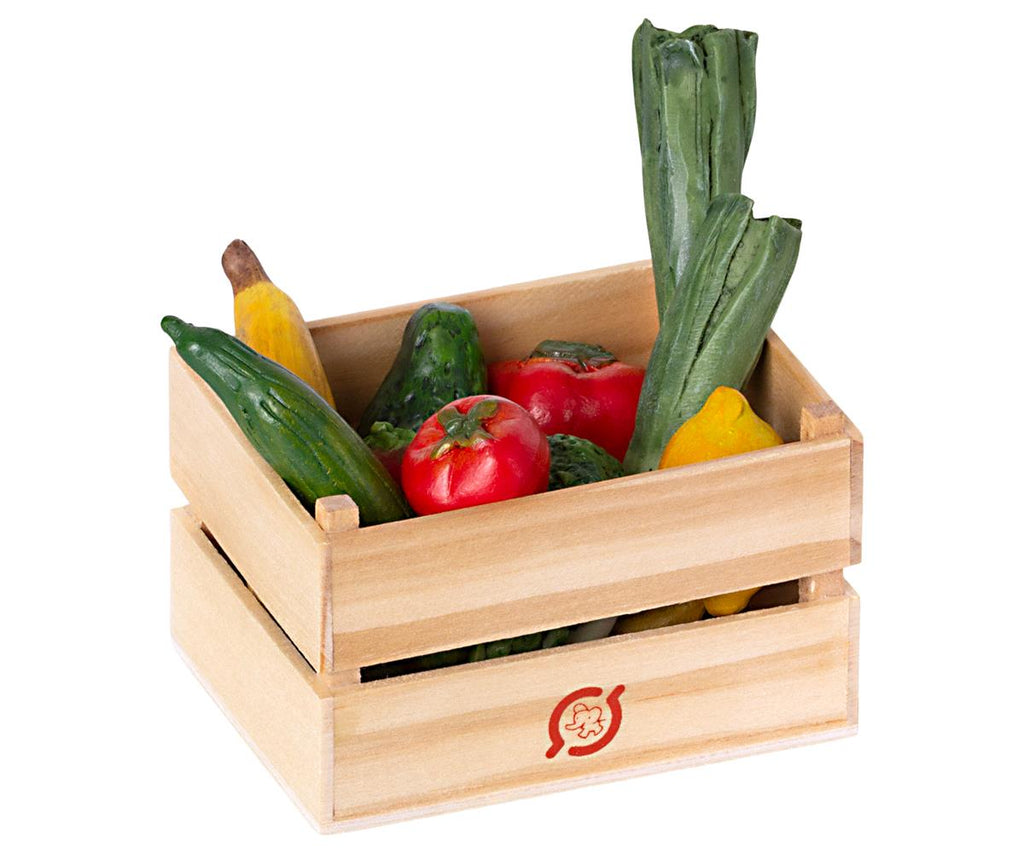 Maileg miniature fruit & veg crate