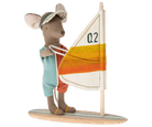 Maileg Surfer mouse big brother with surf board