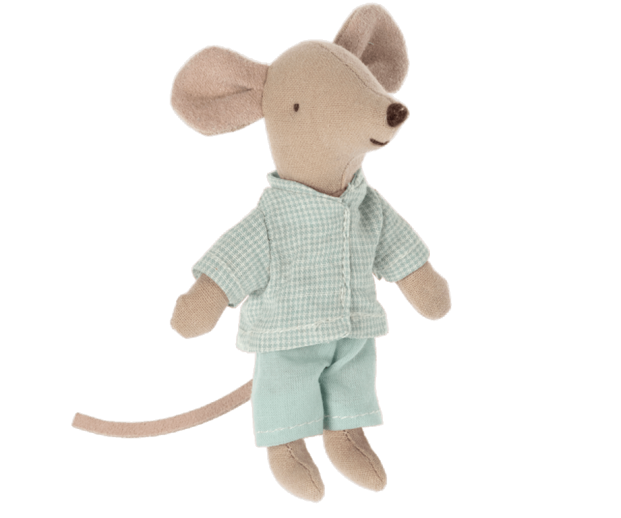 Pyjamas & Eye Mask for Maileg little brother mouse