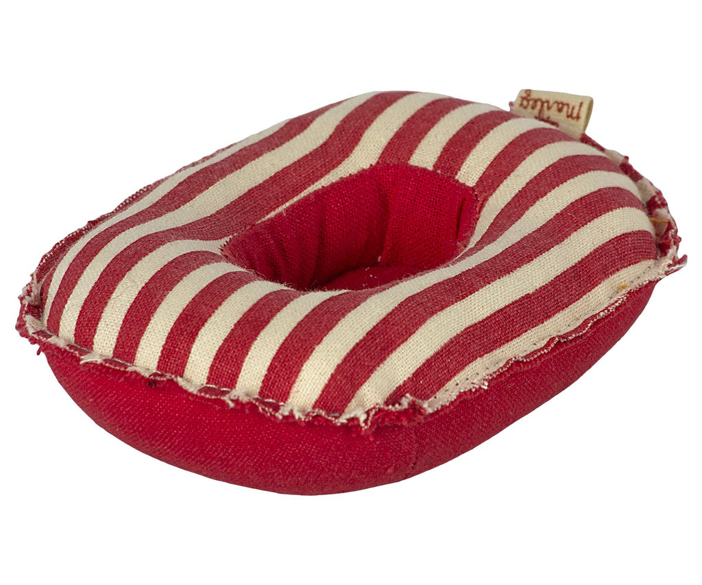 Maileg Rubber boat for mice - red stripe