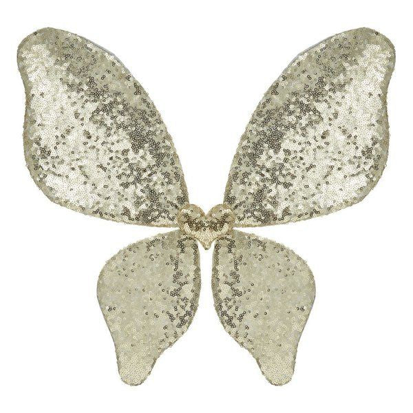 Mimi & Lula Sparkle sequin wings - gold
